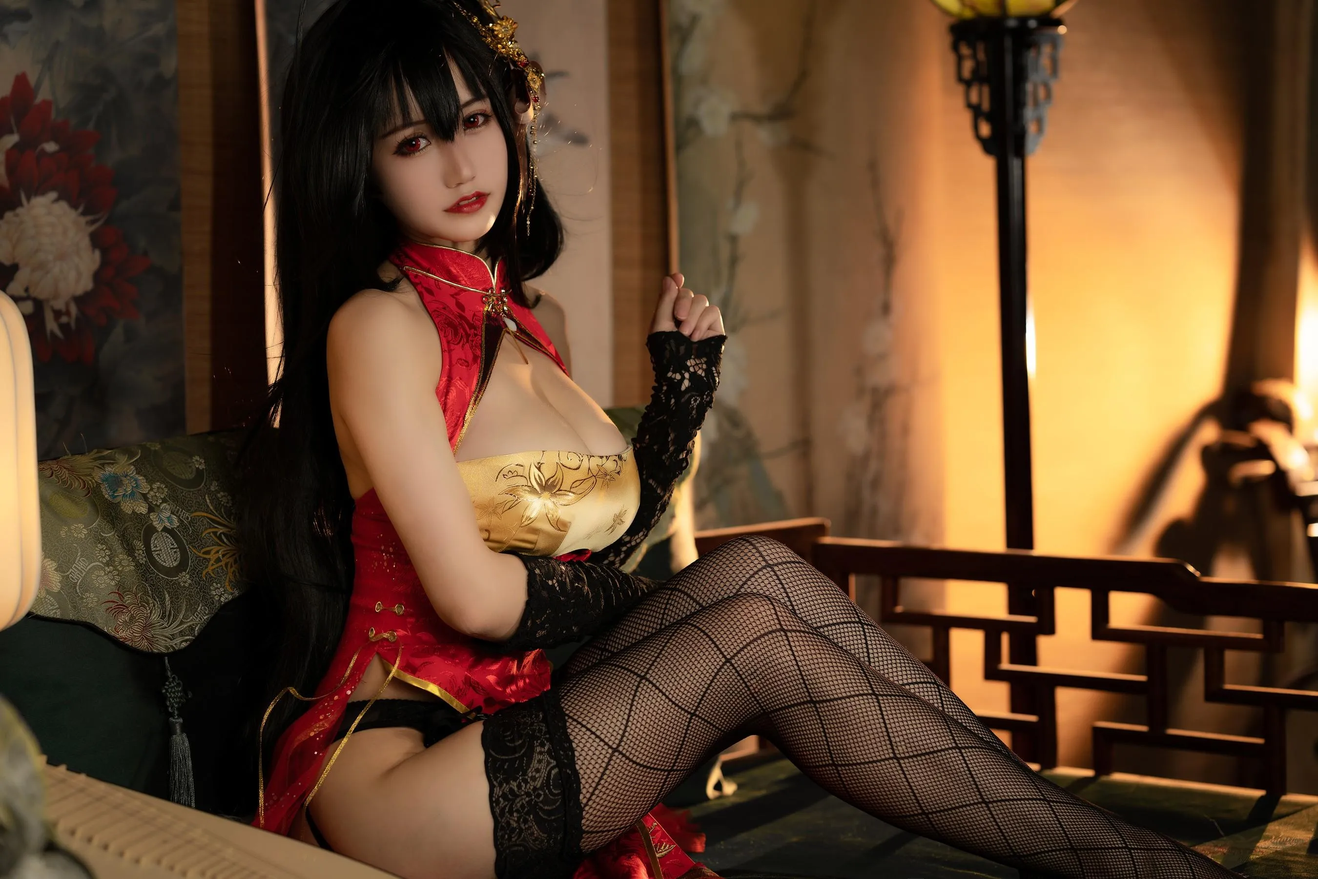 小仓千代w – NO.59 大凤旗袍 [30P]插图1
